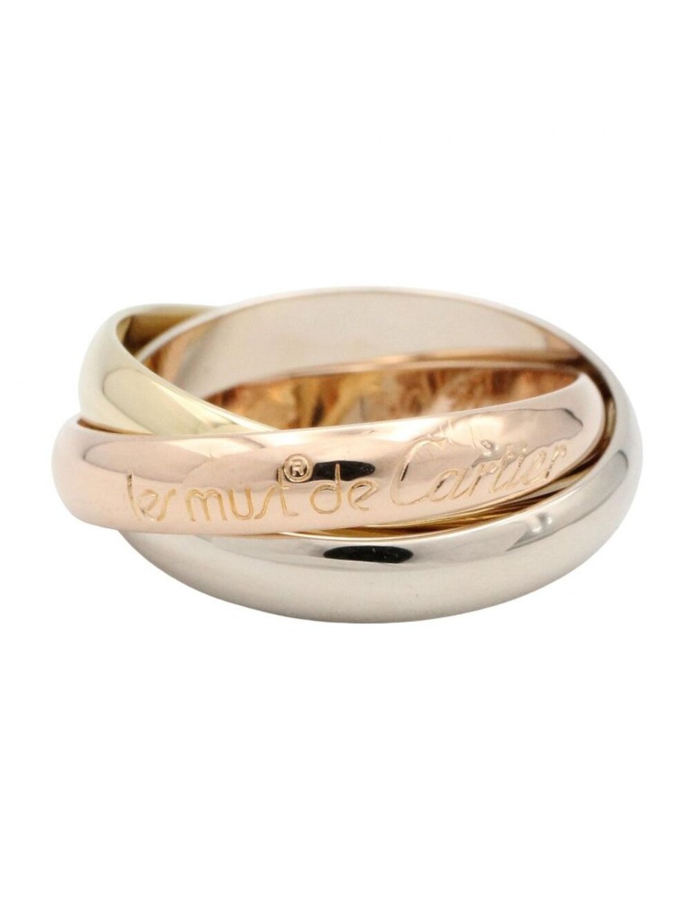 Cartier Ring Trinity 18k White Gold